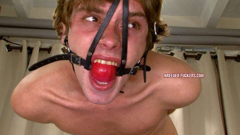 Breederfuckers Extreme Tied Gay Slave Hunk Ws